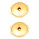 thumbnail image 2 of 1 par de reemplazos de respaldos de pendientes, respaldos chapados, tapones de bloqueo, tapones para pendientes, tapones para los oídos para niñas, 6mm Dorado, 2 of 9