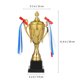 thumbnail image 2 of unbranded Trofeo Metálico Dorado Para Premio Deportivo Para Competencia Y Ceremonia, 2 of 7