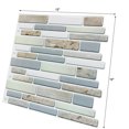 thumbnail image 4 of 10-Tiles Self Adhesive Wall Tile Peel and Stick Backsplash Tile for Kitchen, 12"x12", 4 of 8