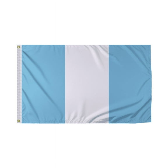 Promopatriot Guatemala Country Flag 3x5 Ft Outdoor Nylon Double Stitched Edges Canvas Header Brass Grommets 3'x5' Guatemala