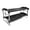 Black, variant on Disc-O-Bed Youth Double Cot Kid-O-Bunk w/ 200 Pound Capacity & Carry Bags, Red