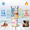 thumbnail image 4 of 40 OZ Starfish Coffee Cup Gifts for Women Men Birthday Travel Coffee Mug Gifts for Boyfriend Insulated Stainless Steel Cup with Handle, 4 of 7