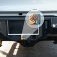 thumbnail image 4 of Hitch Cover Fits For 2-Inch Hitch,A Beautiful Oil Painting Of A Multicolored Butterfly Treerubber Trailer Hitch Cover Tube Plug Insert,Car Exterior Accessories, Receiver Tube Hitch Plug, 4 of 6