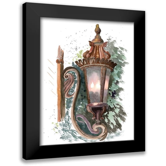 Shefranov, Olga 20x24 Black Modern Framed Museum Art Print Titled - Lantern II