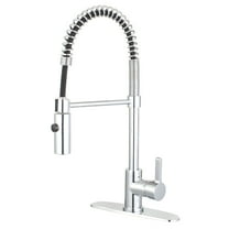 Gourmetier LS8771CTL Continental Single-Handle Pre-Rinse Kitchen Faucet, Polished Chrome