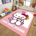 thumbnail image 6 of Cartoon KT Cat  Home Carpet Bedroom Bedside Rug Living Room Decoration Carpet Full-size Floor Mat, 6 of 6