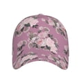 thumbnail image 2 of Balery Baseball Cap Adjustable Size for Running Workouts and Outdoor Activities All Seasons Dad Hat(Rose Flowers), 2 of 9