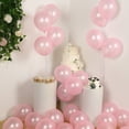thumbnail image 5 of Efavormart 50 Pack Blush Biodegradable Balloons, Eco-friendly Thickened Extra Strong Latex Helium Party Balloons - 12", 5 of 10