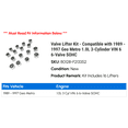 thumbnail image 2 of Valve Lifter Kit - Compatible with 1989 - 1997 Geo Metro 1.0L 3-Cylinder VIN 6 6-Valve SOHC 1990 1991 1992 1993 1994 1995 1996, 2 of 2