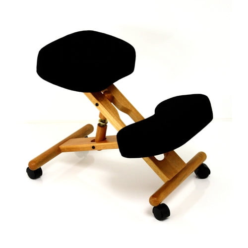 Jobri BetterPosture Classic Wood Kneeling Chair PLUS - Walmart.com