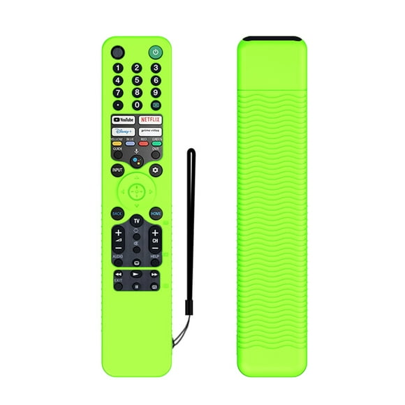 Peggybuy For Sony RMF-TX520U MG3-TX520U TV Remote Control Case (Luminous Green)