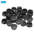 thumbnail image 3 of Uxcell Hole Plugs Plastic Screw Bumper Hole Plug Flush Snap Type Round Hole Cover Caps Black 25mm(1"), 3 of 7