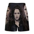 thumbnail image 5 of The Twilight Saga Men's Short Pajama Pants Soft Trendy Sleep Shorts Breathable Ice Silk Lounge Shorts 3XL, 5 of 8