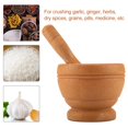 thumbnail image 3 of Juego de Mortero y Maja, Cuencos para Molinillo de Especias, Molinillo de Ajo Manual Duradero, Juego de Mortero para Hierbas y Especias, Herramienta de Cocina para Moler Cuencos, 3 of 4