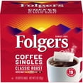 thumbnail image 1 of Coffee Singles Folgers Classic Roast Tostado Medio 19 unidades, 1 of 6