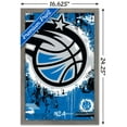 thumbnail image 3 of NBA Orlando Magic - Maximalist Logo 23 Wall Poster, 14.725" x 22.375" Framed, 3 of 5
