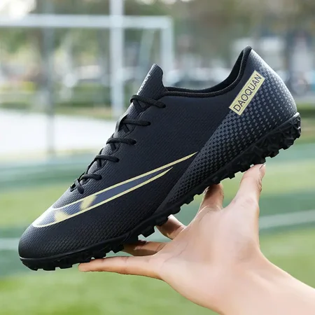 

Yishow-AA Breathable Lace Up Spikes Sneakers Unisex Non Slip Soccer Training Athletic Cleats Women‘s Footwear