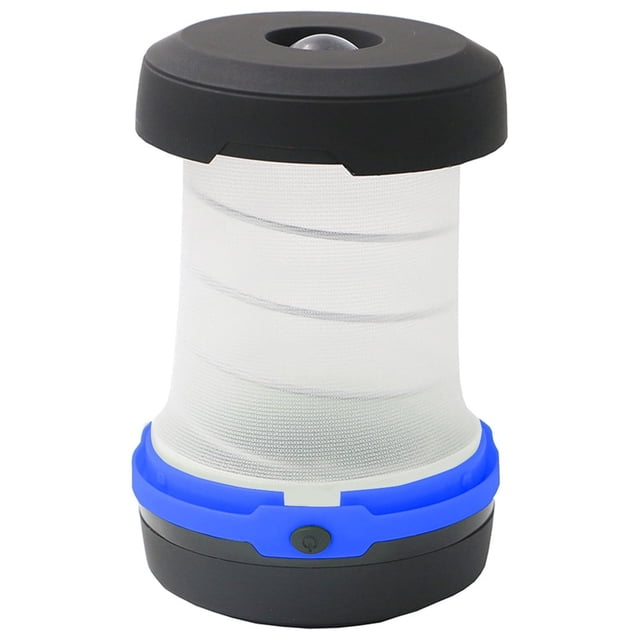 EGNMCR Camping et Randonnée Lanterne de Camping Portable Rétractable Lumière de Camping Extérieure Facile à Transporter Lampe à Source Lumineuse LED Utilisation Alimentation à Batterie Sèche Crochet Intégré Lanterne de Camping
