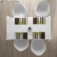 thumbnail image 3 of Ambesonne Abstract Place Mats Set of 4, Silhouette of Tree, Standard Size, Brown Green and White, 3 of 4