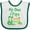 White and Green, variant on Inktastic Oma and Papa Love Me Dinosaur Boys Baby Bib