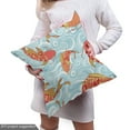 thumbnail image 4 of Ambesonne Fish Fabric by the Yard Upholstery, Japanese Carps in the Sea, 10 Yards, Multicolor, 4 of 4