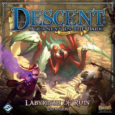 Descent Journeys in the Dark Second Edition: Labyrinth of Ruin (Best Descent Second Edition Expansion)