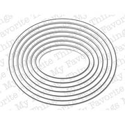 Die-Namics STAX Dies-Oval Set #1, 0.75" To 4.5"
