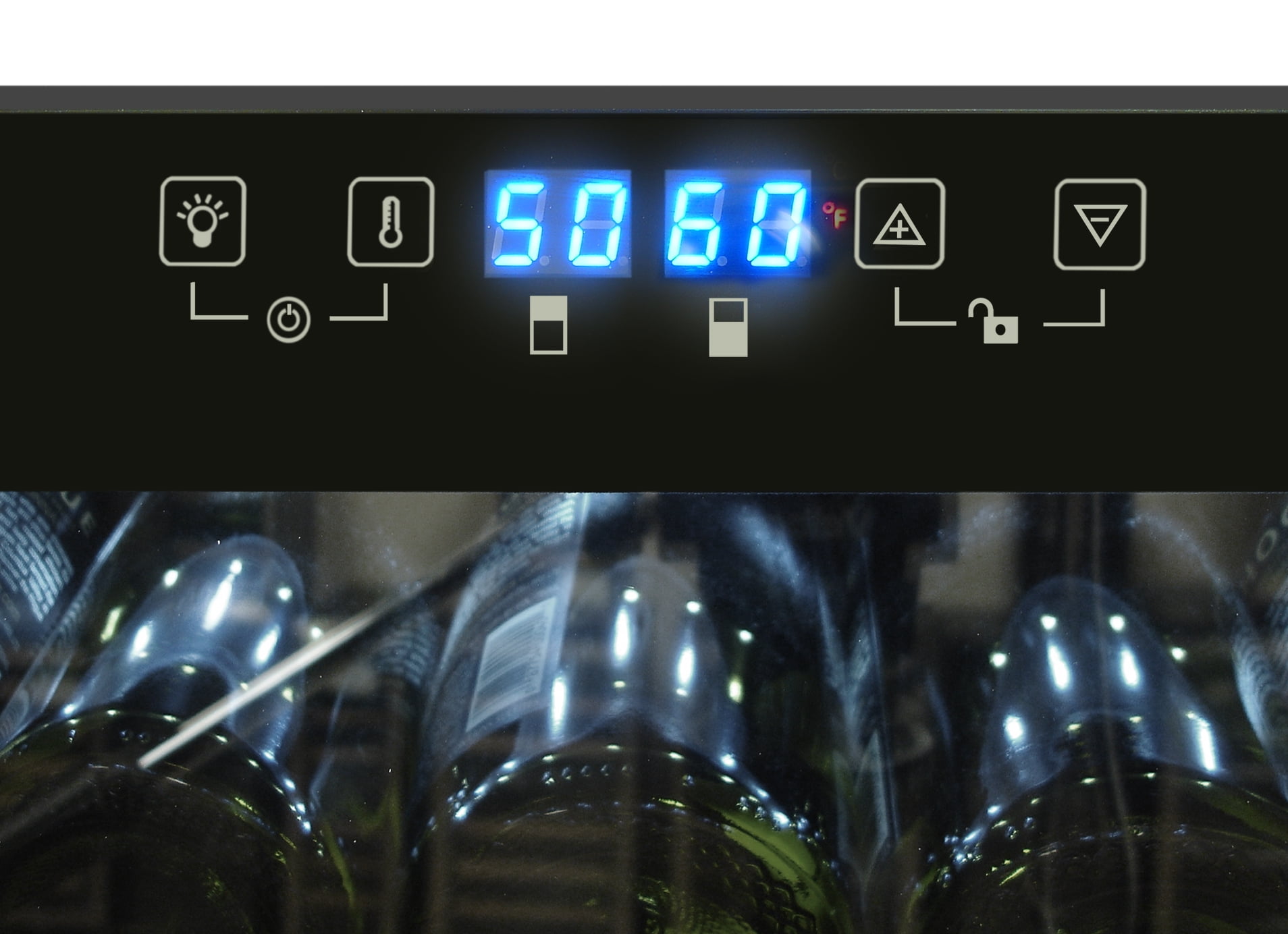 Vinotemp VT-140 TS 142 Bottle Dual-Zone Touchscreen Wine Cooler