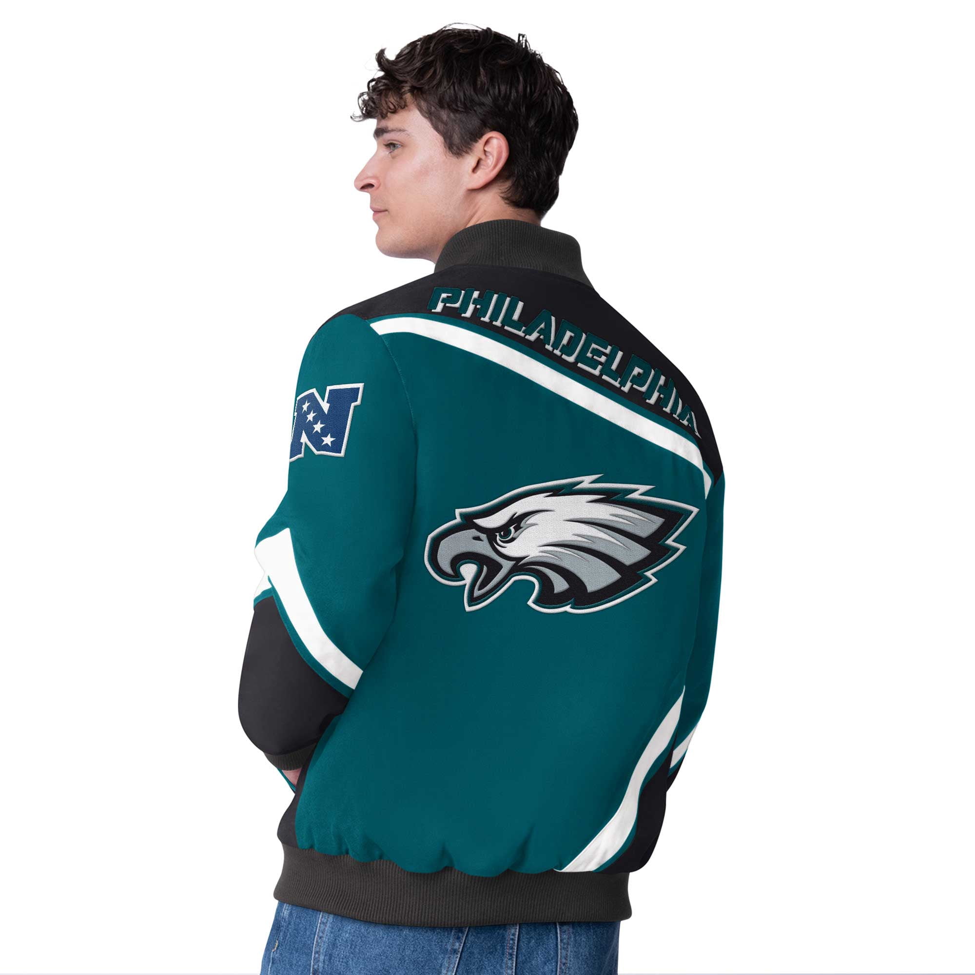 Men's G-III Extreme Green Philadelphia Eagles Maximum Racing Full