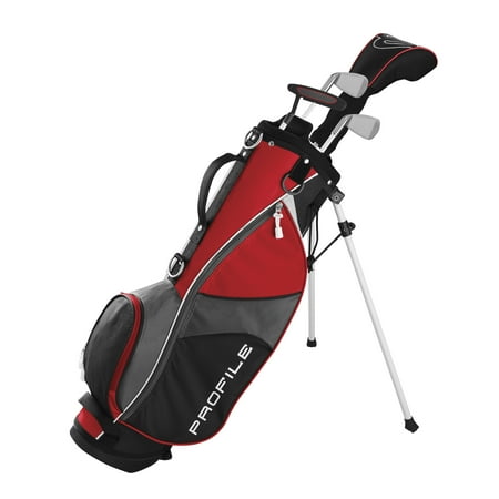 UPC: 0887768760472 | Wilson Profile JGI Junior Small Complete Golf Set with Bag (Red Right Handed)