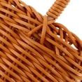thumbnail image 3 of HAMPPLIES Ginger Storage Basket 1Piece Woven from Natural Rattan and PP for Kitchen Use in Brown, 3 of 8