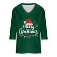 thumbnail image 2 of Womens Christmas Pajamas Loose Top for Home and Daily Wear, 2 of 5