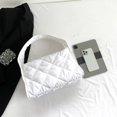 thumbnail image 3 of Bolso de media luna para mujer, Bolso de mano acolchado de gran capacidad para las axilas, Bolso de mano de moda para todos los días, 3 of 8