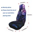thumbnail image 4 of Yiaed Fantasy Dragon In Cathedral Print Car Seat Covers,Universal Auto Seats Protector Fits for Car,SUV Sedan,Truck,Automotive Seat Covers & Accessories(Two packs), 4 of 7