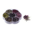 thumbnail image 1 of Hotfix Rhinestones, Rhinestones for Crafts Round Beads 10080Pcs DIY Sturdy Iridescent Rhinestones  for Notebooks S607-1,S607-2,607-3, 1 of 8