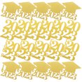 thumbnail image 2 of Miangastore Burlap Rope Graduation Cutouts Tags Golden 30Pcs 14.5X12In, 2 of 9