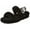 Black, variant on Women's UGG Oh Yeah Slide Black (1107953-BLK) - 11