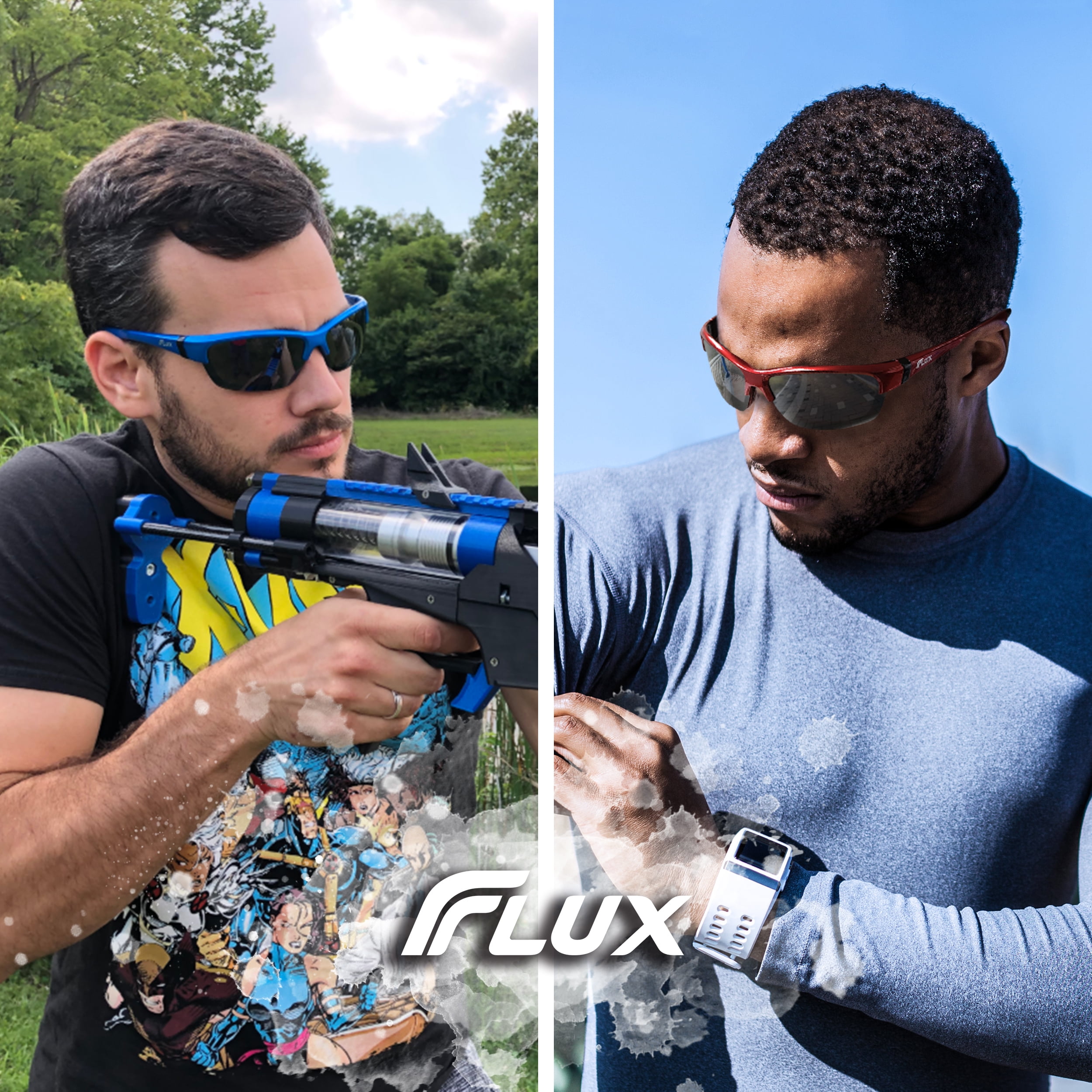 Flux Avento Polarized Sports Sunglasses for Men & Women
