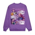 thumbnail image 3 of Moonsky Sudadera pop Demon Hun/er, sudadera Huntrix con cuello redondo, jersey de manga larga para mujer y hombre, ropa de calle, moda urbana (Morado XL), 3 of 4