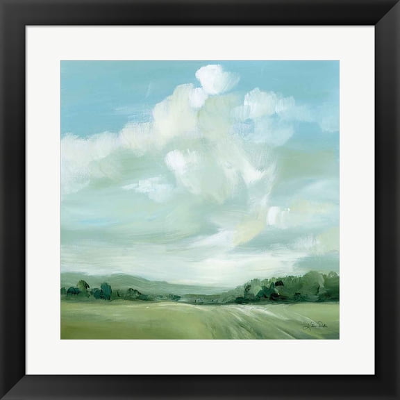 Great Art Now Summer Clouds by Katrina Pete, Framed Wall Art, 19.5W x 19.5H
