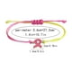 thumbnail image 3 of Advocate The Bracelet For Women's Health Ribbon Bracelet Breast Illness Awareness Day Pull-Out Hand Chain Holiday Gift, 3 of 6