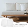 thumbnail image 3 of Phenofice sofa protector cover Sofa Seat Cover Transparent 1Set for Protection During Moving, 3 of 8