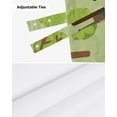 thumbnail image 6 of Cartoon Green Forest Animals Window Valance Curtain Kitchen Cafe Short Curtains Living Room Tie-Up Valance Curtain, 6 of 6