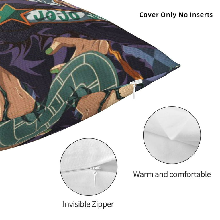 クッションカバー JOJO ジョジョの奇妙な冒険 ジャガードクッションカバー 中サイズ