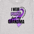 thumbnail image 4 of Inktastic I Wear Purple for My Grandma Lupus Awareness Boys or Girls Baby T-Shirt, 4 of 5