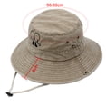 thumbnail image 2 of Sombrero de pescador con bordado de Bad Bunny para hombre y mujer, gorro de pescador de UN VERANO SIN TI, plegable, para el sol y la playa, de algodón, 2 of 2