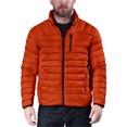 thumbnail image 1 of Hawke & Co. Chaqueta acolchada de rendimiento para hombre, naranja, XLT, 1 of 1