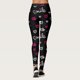 thumbnail image 4 of Gibobby Leggings afelpados de invierno para mujer Pantalones con estampado de amor personalizados para mujer, mallas personalizadas para mallas para correr(K,G), 4 of 5