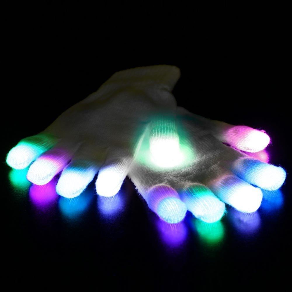 As Seen on Shark Tank EmazingLights Elite Element V2 Light Up LED Glow Gloves
