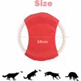 thumbnail image 2 of Frisbees para perros, juguete de disco para perros, juguetes de entrenamiento interactivos al aire libre, juguete para masticar para, 2 of 5